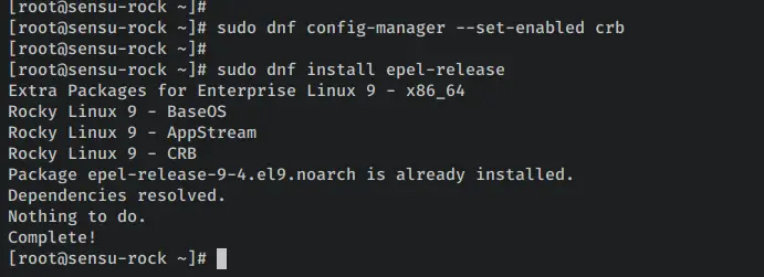 add crb epel repo