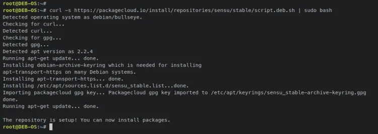 setup repo