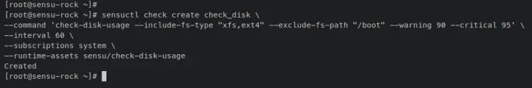 create check disk