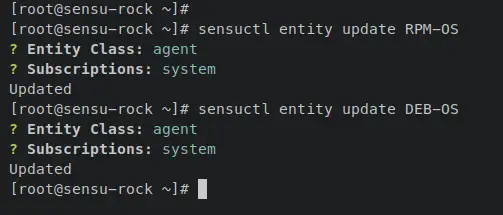 update entity