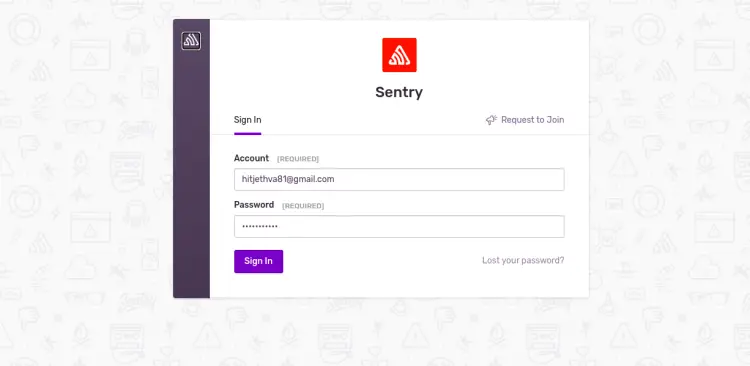 Sentry Login