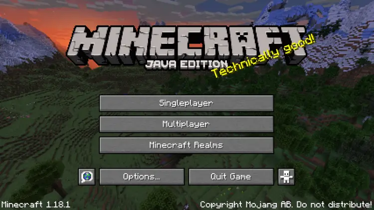 Minecraft game