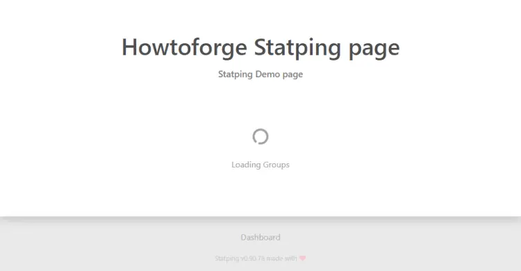 Statping Status Page