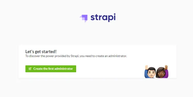 Strapi CMS Home