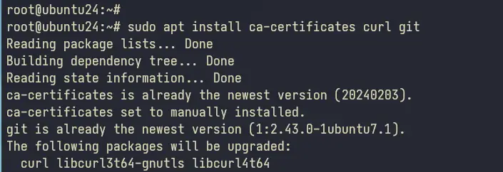 install deps