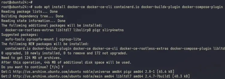 install docker