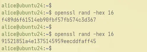 generate key