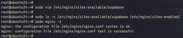 setup nginx
