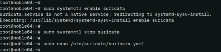 stop service