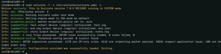 test suricata