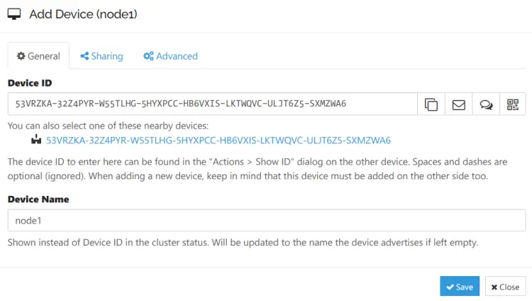 add device