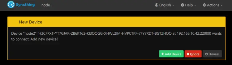 accept device