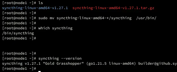 download verify syncthing