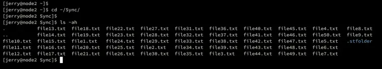 check sync