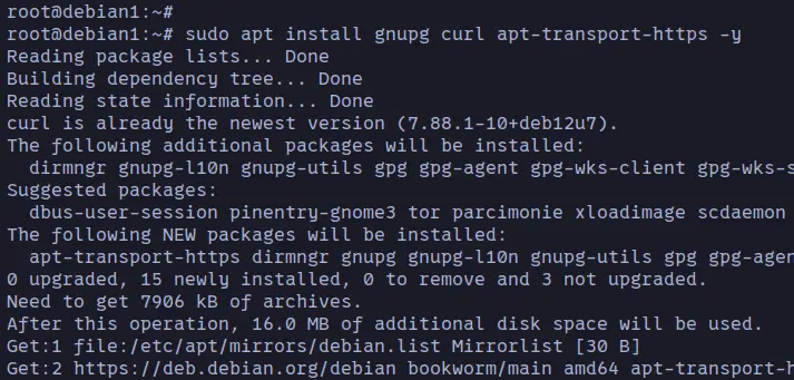 install deps