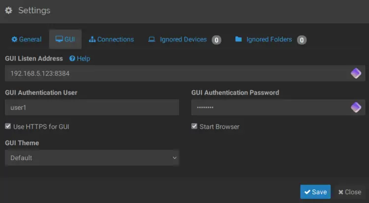 setup admin