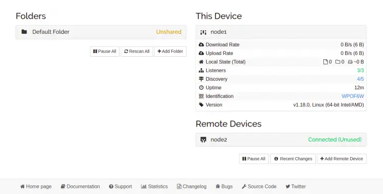 Folders and Devices