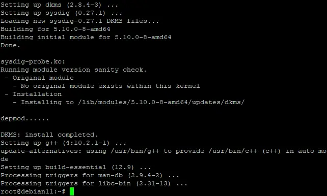 Installing Syndig on Debian 11
