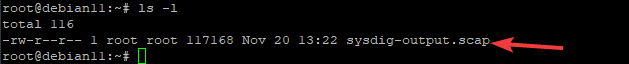 Using Sysdig 