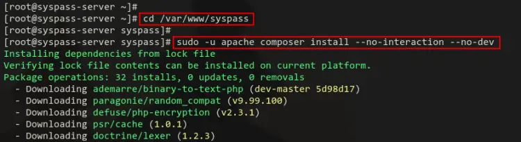 install dependencies