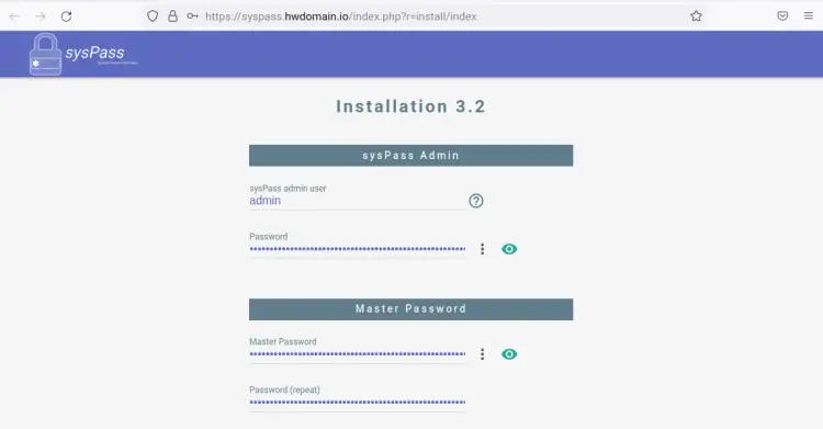 setup admin