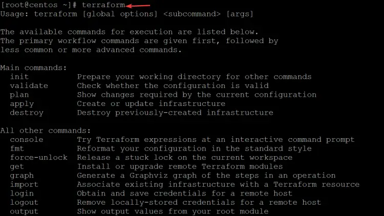  install Terraform