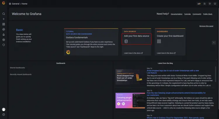 Grafana Dashboard