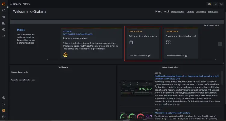 Grafana Dashboard