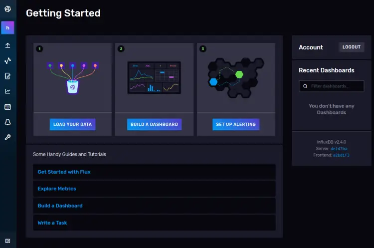 InfluxDB Dashboard