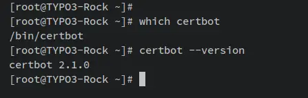 verify certbot