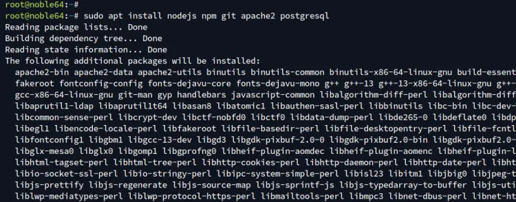 install dependencies