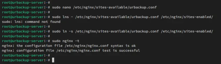 setup nginx