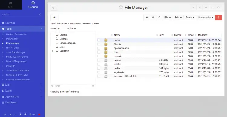 File manager