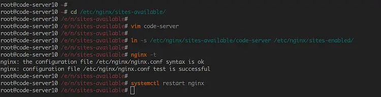 Nginx configuration