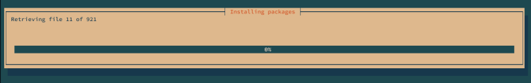 installation begin