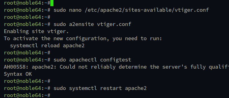 setup vhost