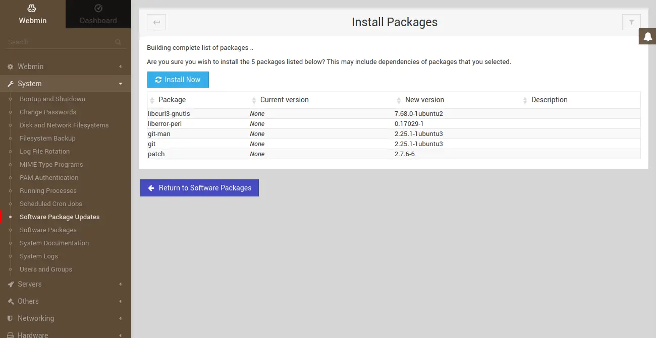 Установка package. Webmin установка. Webmin Ubuntu. Package установить. Webmin Ubuntu 20.04.