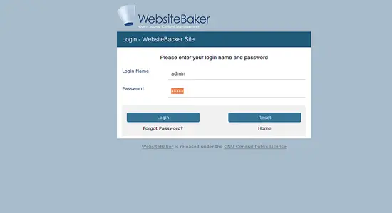 Backend Login