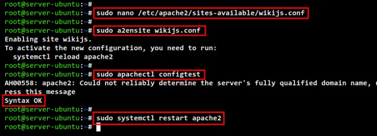 configure apache2 virtual host