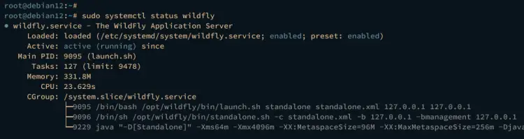 wildfly service