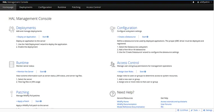 HAL Management Console