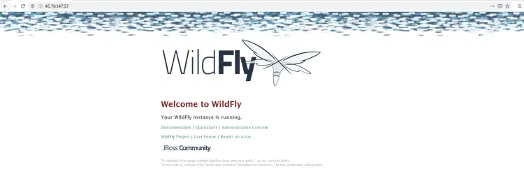 WildFly Default Index