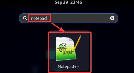 open notepad