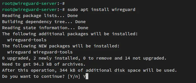 install wireguard