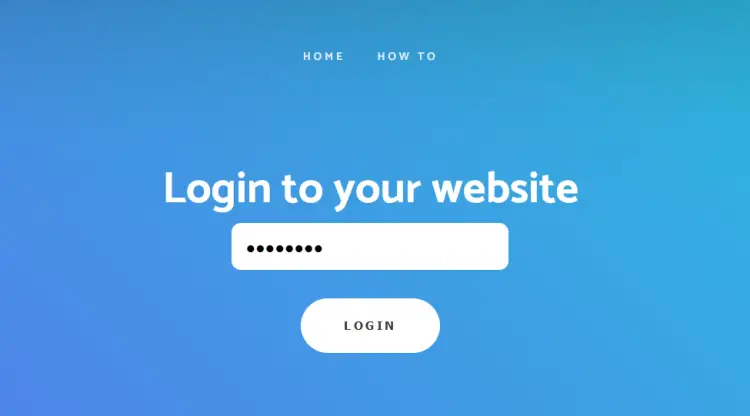 login