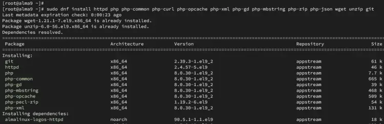 install deps