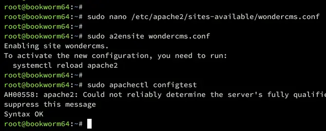 setup vhost