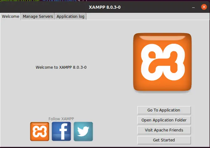 XAMM is running