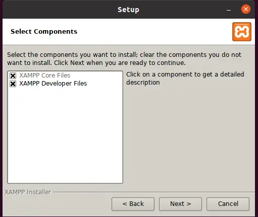 Choose components