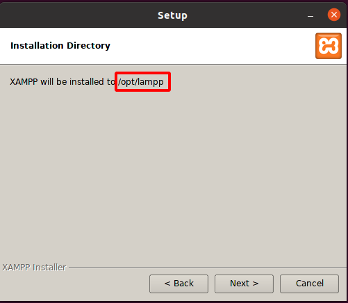 Choose folder